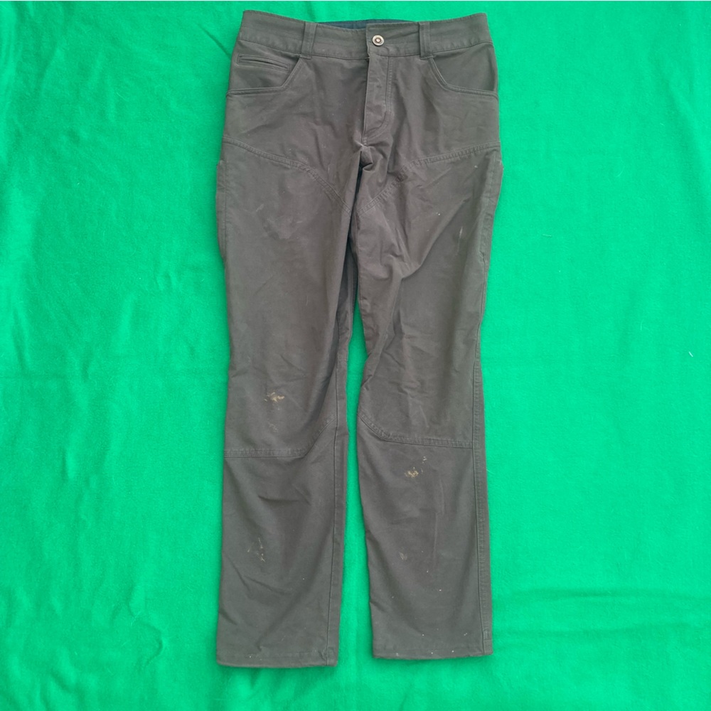 Kuhl olive resistor pants hiking gorpcore